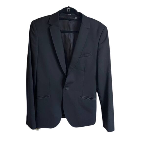 Ted Baker Black Single-Breasted Wool Blazer - Size 2/ Medium - Picture 6 of 6
